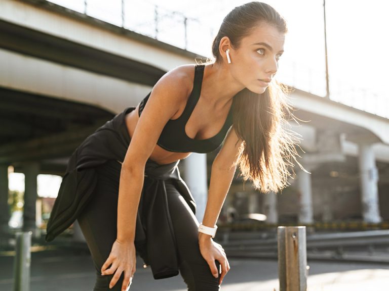 fitness woman outdoors